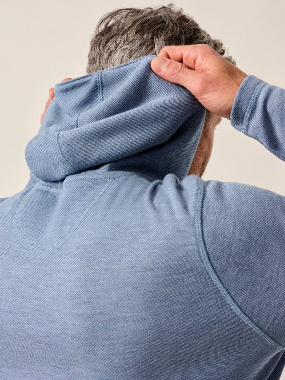 johnnie-O - Drayton Merino Cashmere Sweater Hoodie - Picture 4 of 6